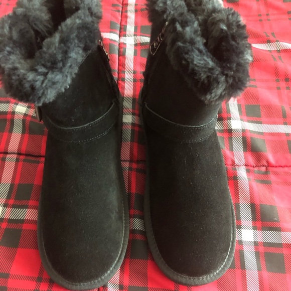 Lamo Brand Suede sweater faux fur Boot - Picture 6 of 6